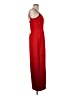 Niteline 100% Polyester Solid Red Casual Dress Size 8 - photo 4