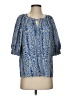 Ellison 100% Polyester Blue 3/4 Sleeve Blouse Size S - photo 1