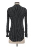 Maeve 100% Rayon Chevron-herringbone Black Long Sleeve Blouse Size 2 (petite) - photo 2