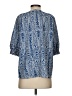 Ellison 100% Polyester Blue 3/4 Sleeve Blouse Size S - photo 2