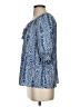 Ellison 100% Polyester Blue 3/4 Sleeve Blouse Size S - photo 5