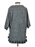 NY Collection 100% Acrylic Gray Poncho Size S - photo 2