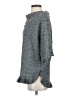 NY Collection 100% Acrylic Gray Poncho Size S - photo 5
