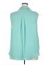 Torrid 100% Polyester Teal Sleeveless Blouse Size 2X Plus (2) - photo 2
