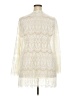 LoveRiche 100% Nylon Ivory Kimono Size 3X - photo 2