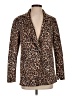 Anne Klein Animal Print Brown Blazer Size S (estimated) - photo 1