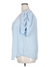 Torrid 100% Polyester Blue 3/4 Sleeve Blouse Size 2X Plus (2) - photo 5