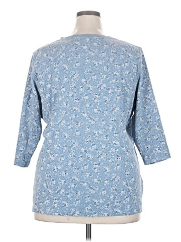 Chaps 3/4 Sleeve Blouse (view 2)