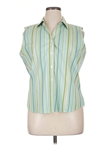 Coldwater Creek Sleeveless Button-Down Shirt (view 1)