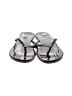 Wild Diva Silver Flip Flops Size 9 - photo 2