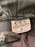 C.M.C Solid Black Casual Pants Size M - photo 7