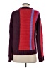 Ann Taylor Color Block Burgundy Pullover Sweater Size S - photo 2