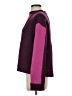 Ann Taylor Color Block Burgundy Pullover Sweater Size S - photo 5
