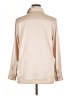 H&M Metallic Tan Long Sleeve Blouse Size XL - photo 2
