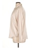 H&M Metallic Tan Long Sleeve Blouse Size XL - photo 5