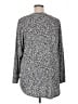 Jane and Delancey Animal Print Silver Pullover Sweater Size 1X - photo 2