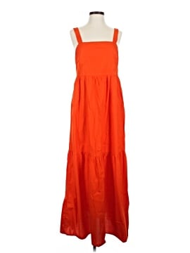 ann taylor loft orange dress Burnt Orange Ann Taylor LOFT Dress Size 4