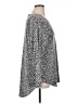 Jane and Delancey Animal Print Silver Pullover Sweater Size 1X - photo 4