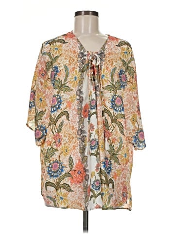 Show Me Your Mumu Long Sleeve Blouse (view 1)