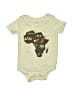 Well Worn Graphic Gold Short Sleeve Onesie Size 0-3 mo - photo 1