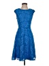 Brixon Ivy 100% Polyester Blue Cocktail Dress Size 2 - photo 1
