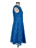 Brixon Ivy 100% Polyester Blue Cocktail Dress Size 2 - photo 4