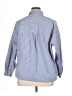 M Magaschoni Stripes Blue Long Sleeve Button-Down Shirt Size XL - photo 2