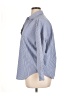 M Magaschoni Stripes Blue Long Sleeve Button-Down Shirt Size XL - photo 5