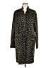 Blank NYC 100% Polyester Animal Print Brown Coat Size L - photo 1