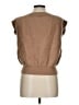 The Reset 100% Wool Tan Sweater Vest Size L - photo 2
