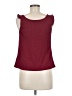 Unbranded 100% Polyester Burgundy Sleeveless Blouse Size M - photo 2