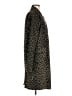 Blank NYC 100% Polyester Animal Print Brown Coat Size L - photo 4