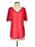 Unbranded 100% Polyester Red Short Sleeve Blouse Size S - photo 1