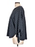 MICHAEL Michael Kors Polka Dots Blue 3/4 Sleeve Blouse Size L - photo 5