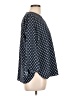 MICHAEL Michael Kors Polka Dots Blue 3/4 Sleeve Blouse Size L - photo 4