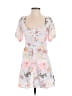 Lulus 100% Polyester White Casual Dress Size S - photo 1