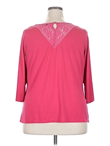 Jessica London 3/4 Sleeve T-Shirt (view 2)