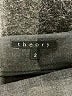 Theory Solid Gray Wool Skirt Size 2 - photo 4
