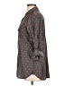 Express Polka Dots Gray 3/4 Sleeve Blouse Size L - photo 5