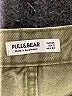 Pull&Bear Solid Green Khaki Shorts Size 2 - photo 3