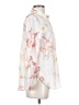 H&M Print White Long Sleeve Blouse Size XS - photo 4