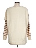 Skies Are Blue 100% Polyester Stripes Ivory Pullover Sweater Size L - photo 2