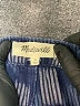Madewell 100% Cotton Chevron-herringbone Blue Shorts Size S - photo 3