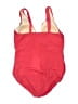 Lands' End Solid Red One Piece Swimsuit Size 16 - photo 2