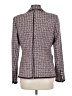Veronica Beard Houndstooth Burgundy Blazer Size 8 - photo 2
