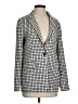 Adrianna Papell Houndstooth Silver Blazer Size S - photo 1
