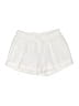 Athleta 100% Linen Solid Ivory Shorts Size 12 - photo 1