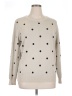 Unbranded 100% Viscose Polka Dots Tan Pullover Sweater Size XL - photo 1