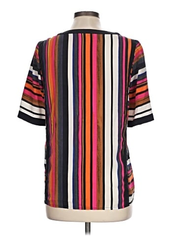 Trina Turk Short Sleeve Silk Top (view 2)
