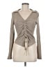 Beivy Gray Long Sleeve Top Size M - photo 1